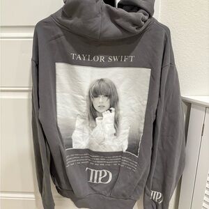 Taylor Swift OG Merch- Gray TTPD hoodie